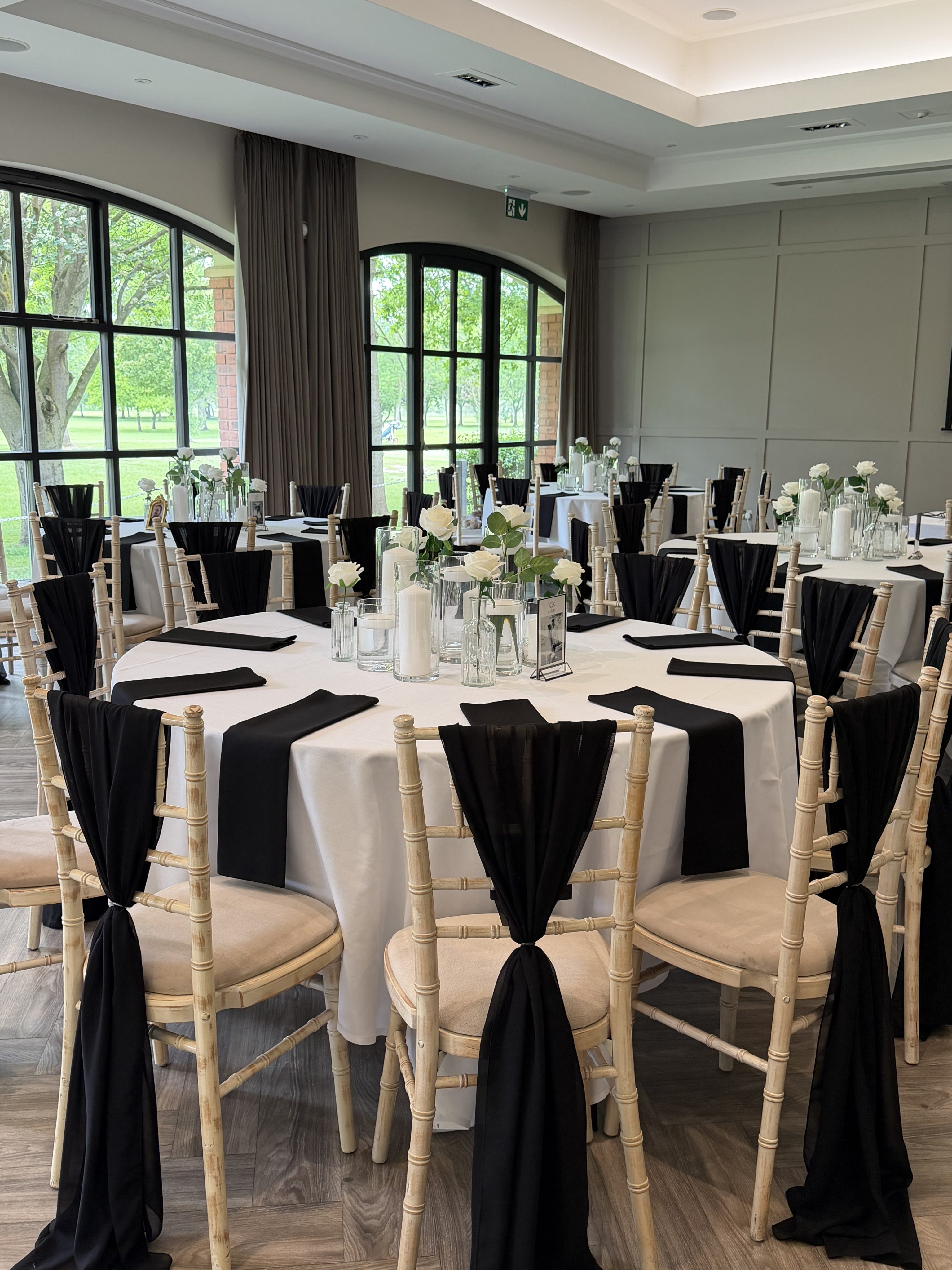 A Timeless Monochrome Wedding at The Pavilion, Branston Golf & Country Club
